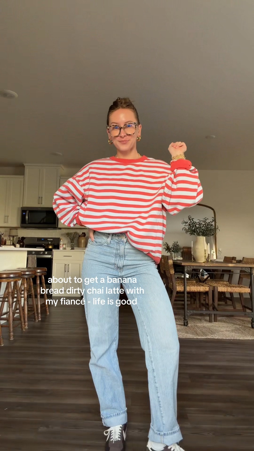 3/12/26 Casual Coffee Run Outfit

Easy outfit for grabbing coffee ☕️ Wearing my striped Aerie pullover with my Levi’s baggy jeans and Nike Cortez sneakers. Also linking my Amazon blue light glasses.

Simple, comfortable, and perfect for an everyday casual look. Everything is linked here ✨

#LTKgrwm #LTKootd