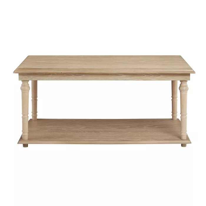Caryn Coffee Table Natural - Martha Stewart | Target