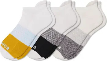 Bombas Assorted 3-Pack Tri Block Ankle Socks | Nordstrom | Nordstrom