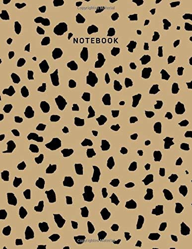 Notebook: Leopard Print Composition Notebook - College Ruled 110 Pages - Large 8.5 x 11 | Amazon (US)