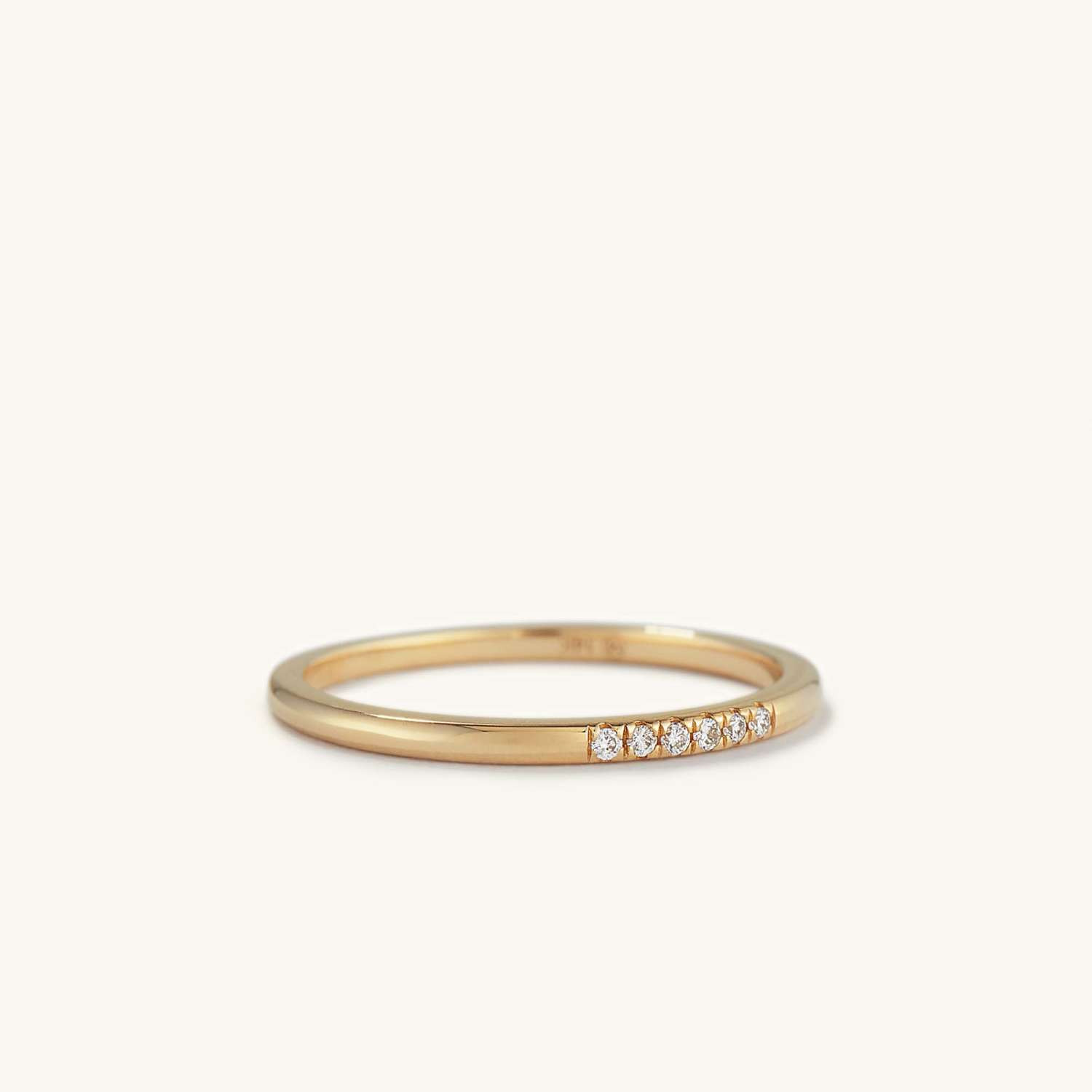 Diamonds Line Ring | Mejuri (Global)