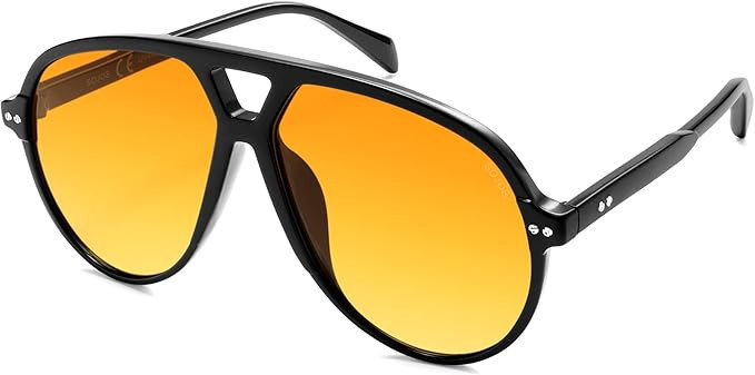 SOJOS Oversized Retro Aviator Sunglasses for Women Men Tangle Free Classic Vintage 70s Shades SJ2... | Amazon (US)