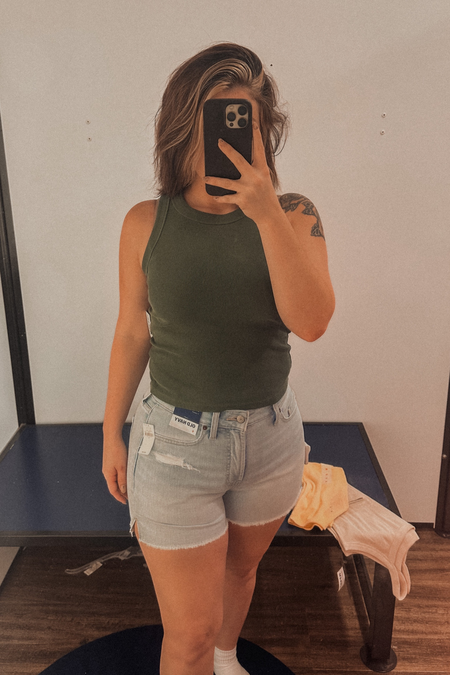 I'm in a medium in the tank and a 6 in the shorts! These shorts are so cute! 

#LTKMidsize #LTKFindsUnder50 #LTKSaleAlert