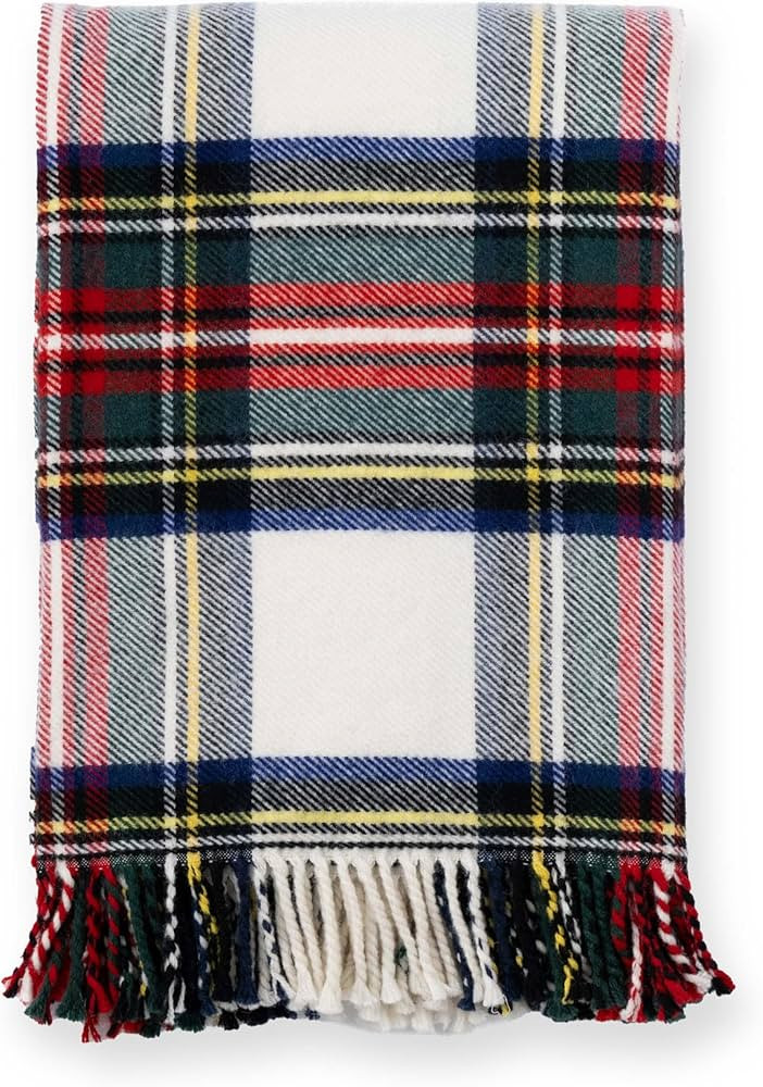 Hofdeco Premium Classic Holiday Decorative Throw Blanket 50"x70" Heavyweight 100% Ultra Fine Meri... | Amazon (US)