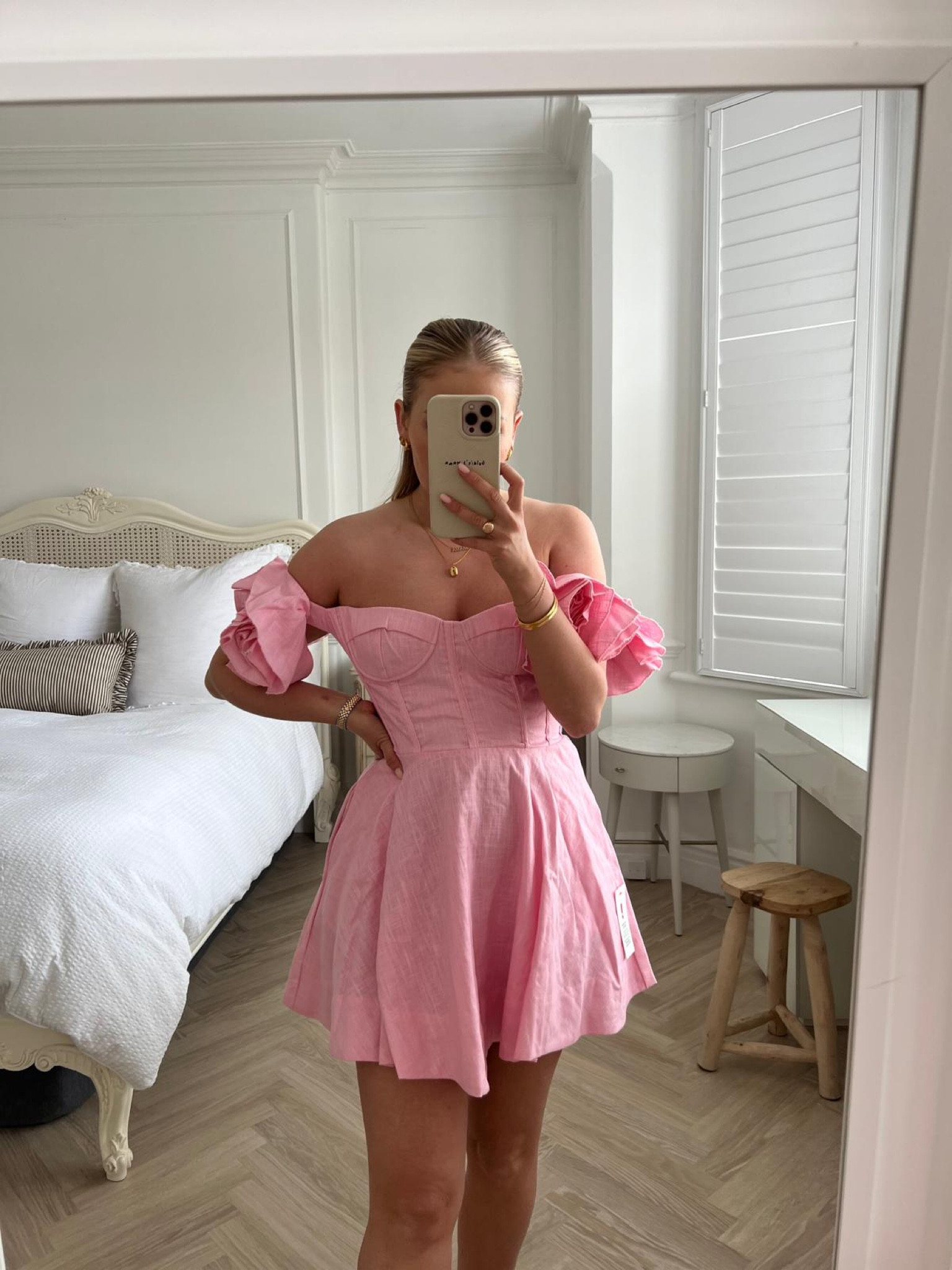 strapless open back dress Rent ASOS DESIGN Off Shoulder Ruffle Midi Prom Dress In Coral