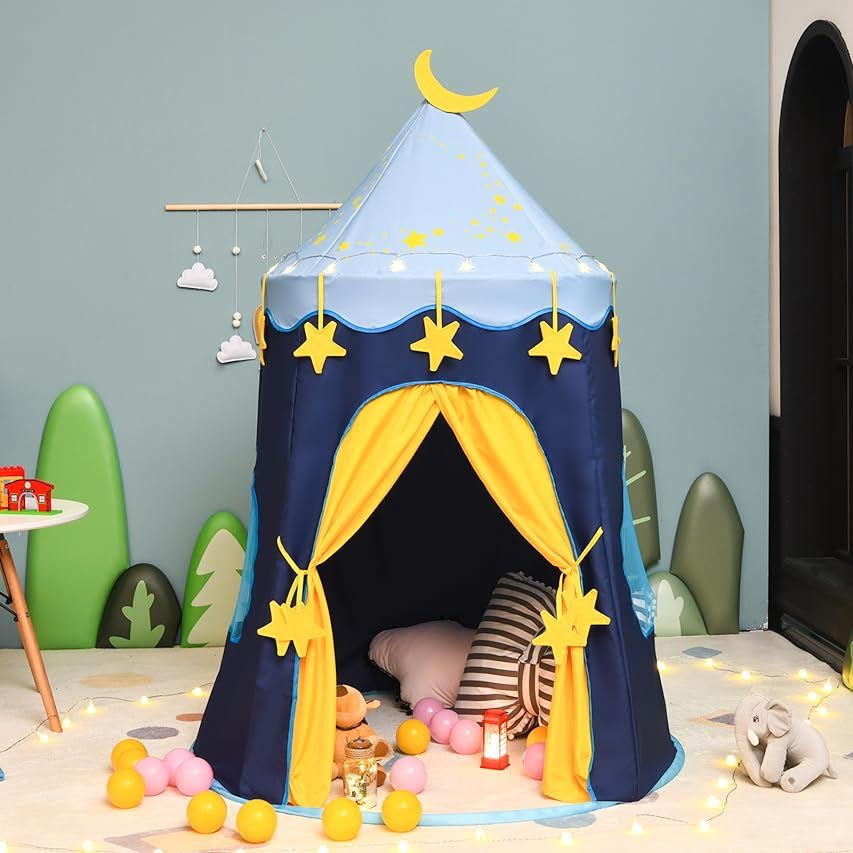 Magictent Rocket Ship Play Tent for Boys，Kids Spaceship Toys，Astronaut Space Ship Tents for Children | Amazon (US)