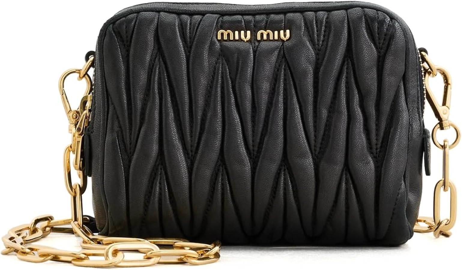Women's Pre-Loved Miu Miu Chain Shoulder Bag | Amazon (US)
