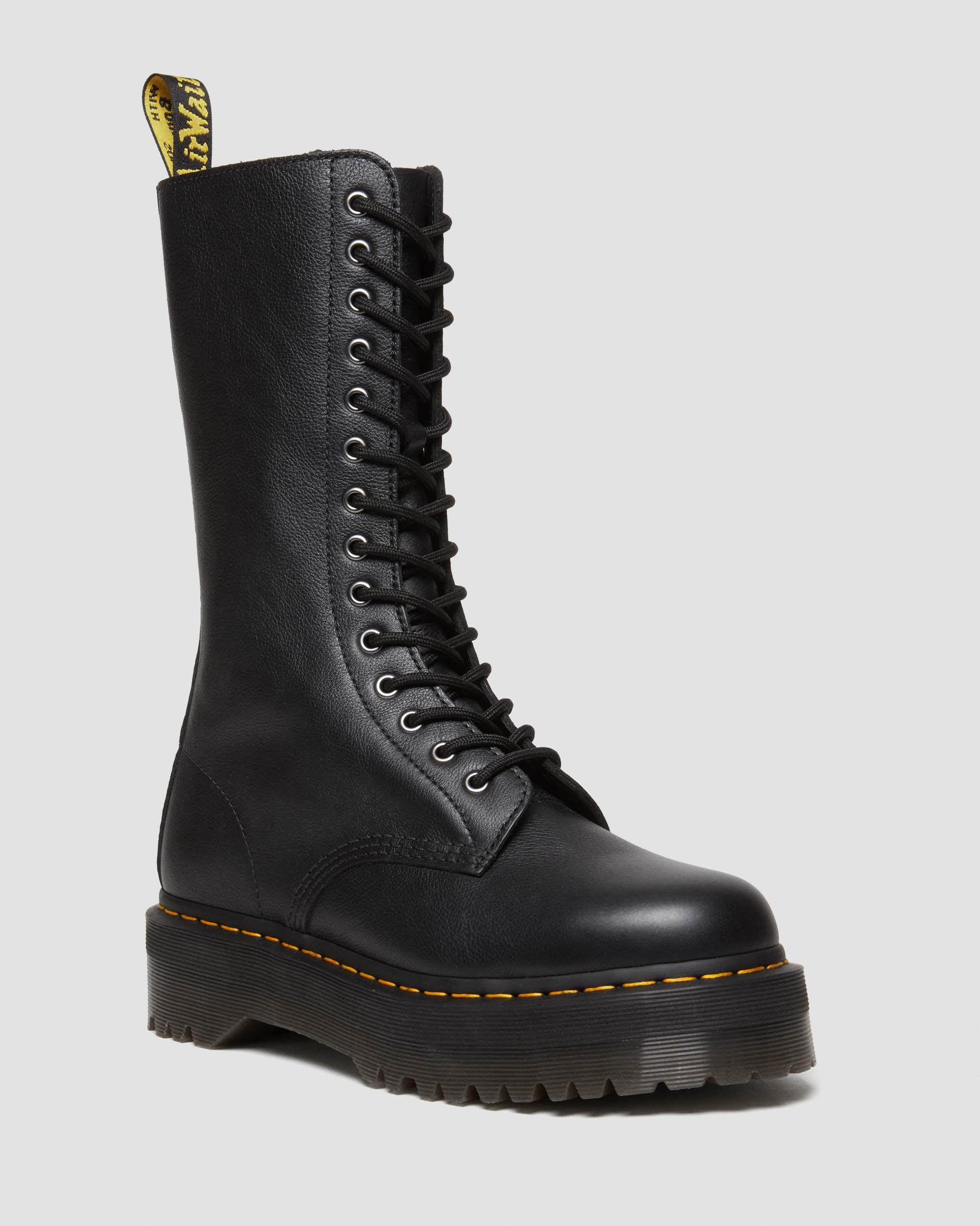 1B99 Pisa Leather Mid Calf Lace Up Boots | Dr. Martens