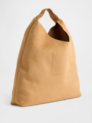 Vegan Suede Slouchy Tote Bag | Gap (CA)