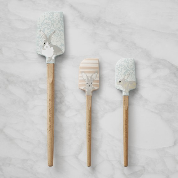Damask Bunny Silicone Spatulas | Williams-Sonoma