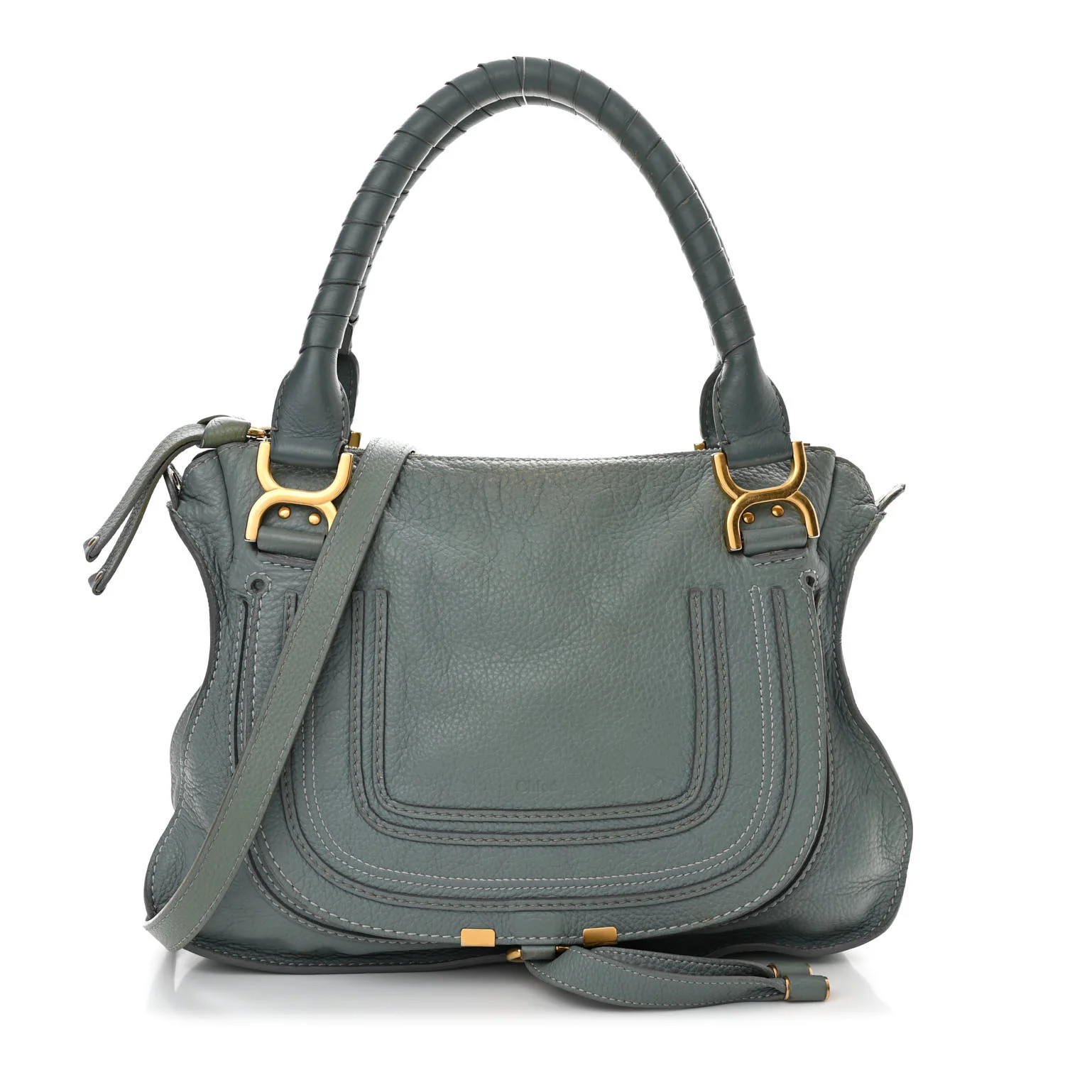 Calfskin Medium Marcie Satchel Fresh Mint | FASHIONPHILE (US)