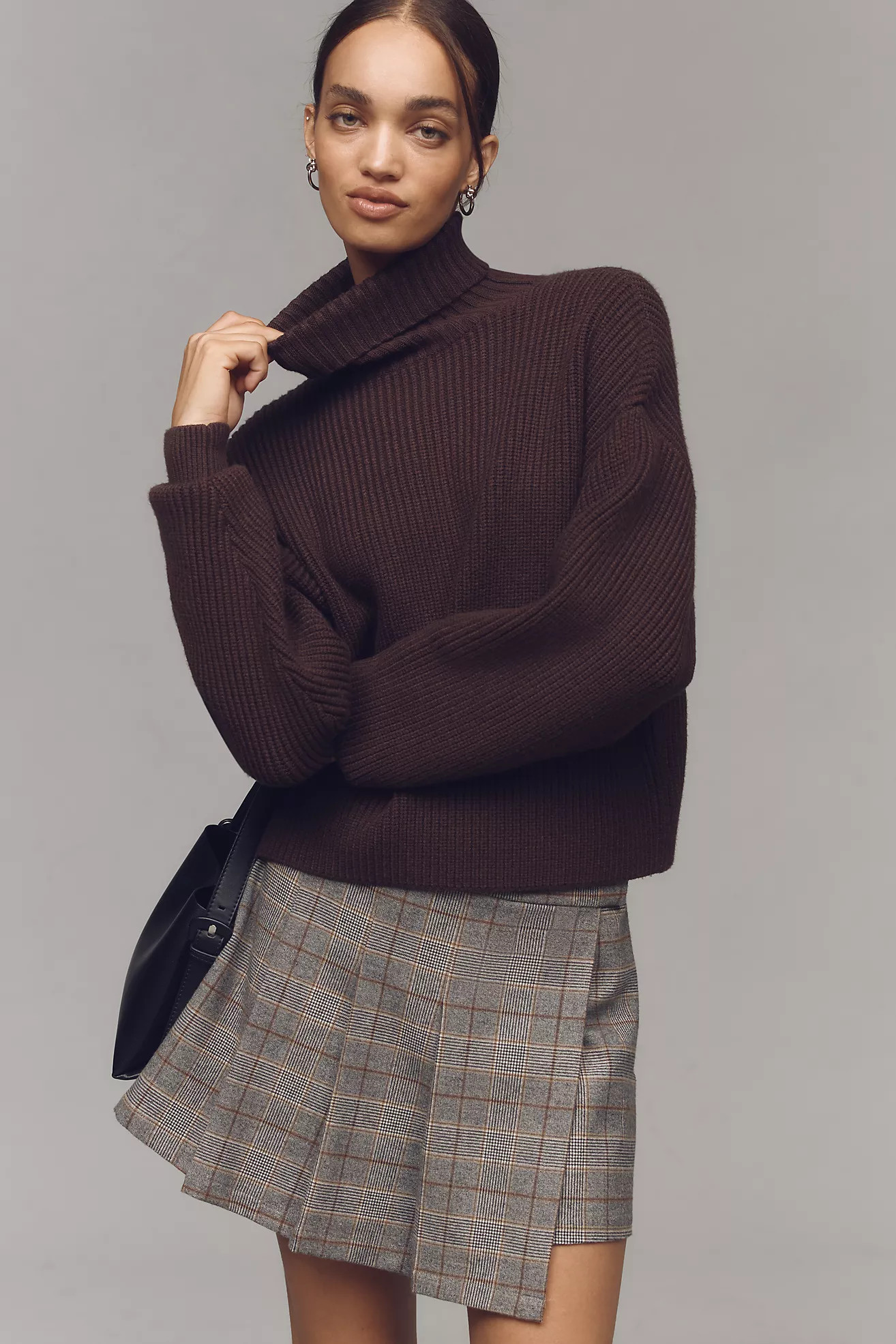 Good American Cozy Ribbed Turtleneck Sweater | Anthropologie (US)