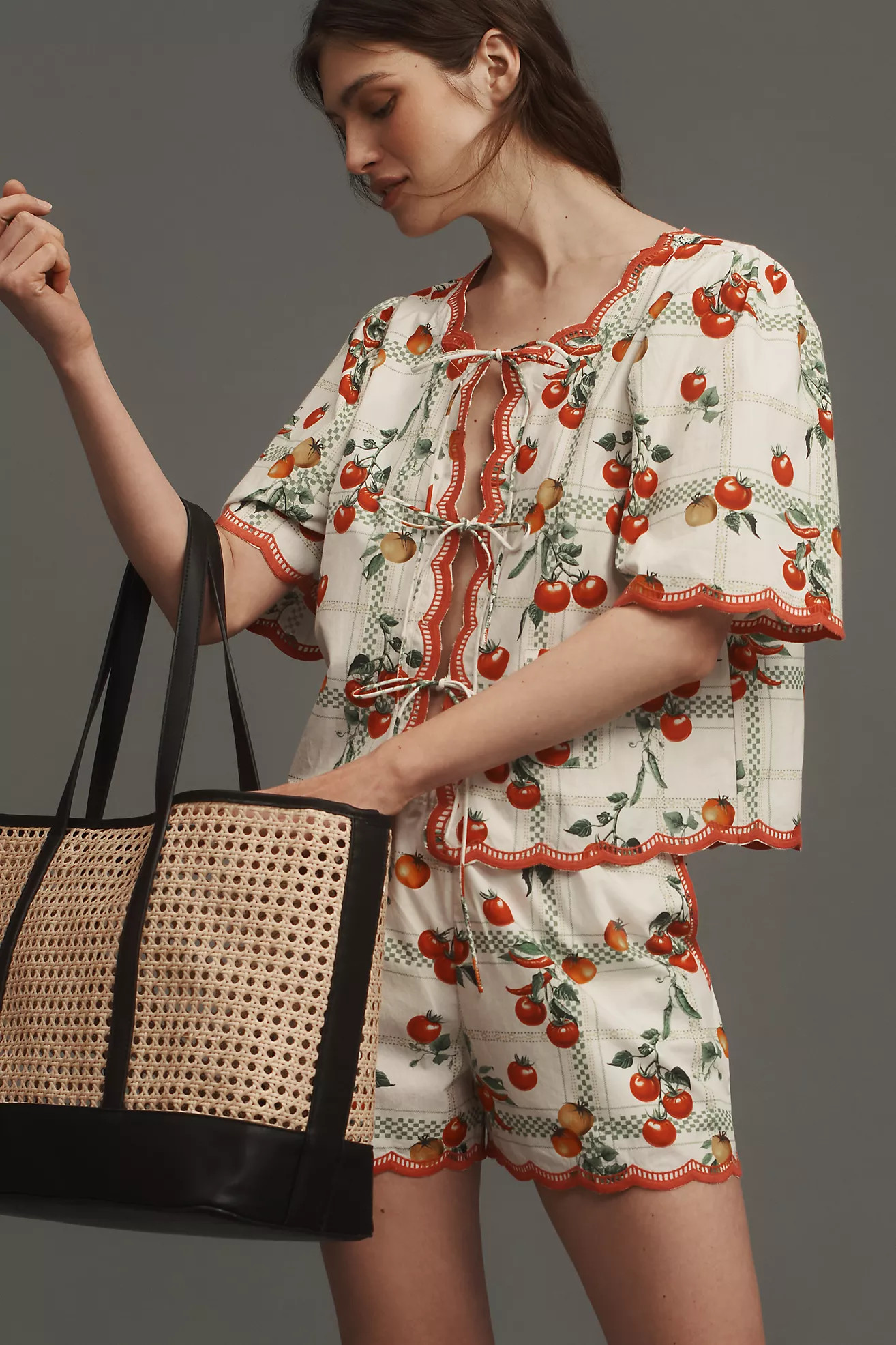 Shiraleah Soleil Rattan Tote | Anthropologie (US)