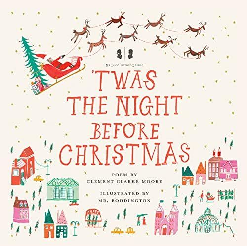Amazon.com: Mr. Boddington's Studio: 'Twas the Night Before Christmas: 9780593384077: Moore, Clem... | Amazon (US)