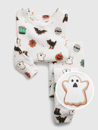 babyGap 100% Organic Cotton Monster Print PJ Set | Gap (US)