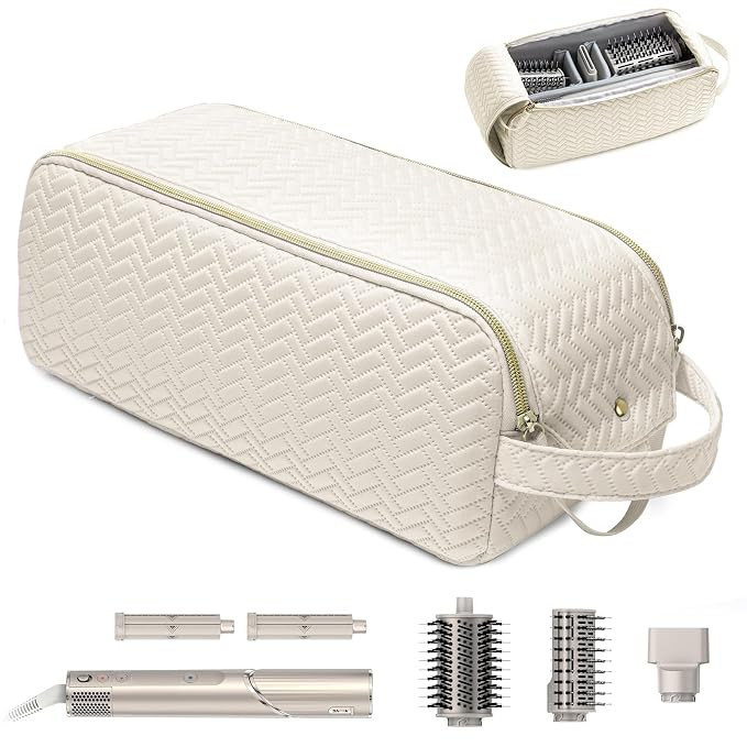 Large Hair Tools Travel Bag Compatible with Shark FlexStyle, Revlon & Dyson | Hair Dryer Brush Or... | Amazon (US)