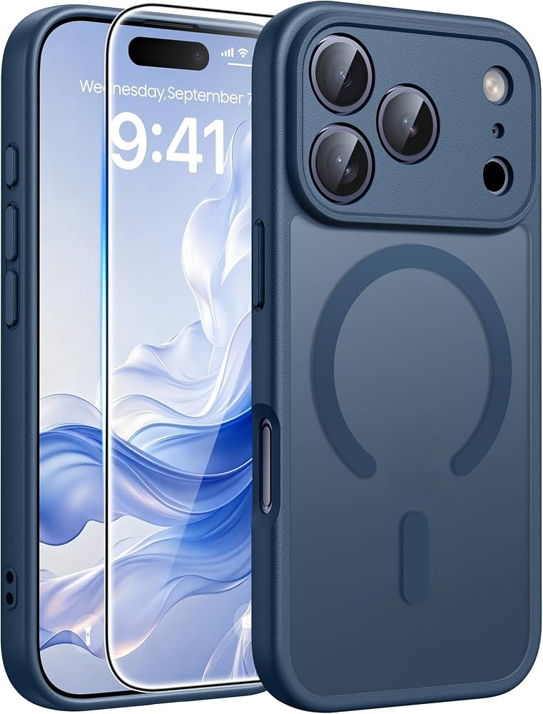 FNTCASE for iPhone 18 Pro-Max Case: iPhone 17 Pro Max Deep Blue Cover | Amazon (US)
