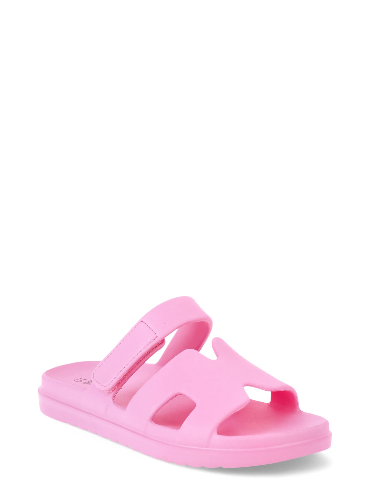 No Boundaries Women's Geo Slide Sandals | Walmart (US)