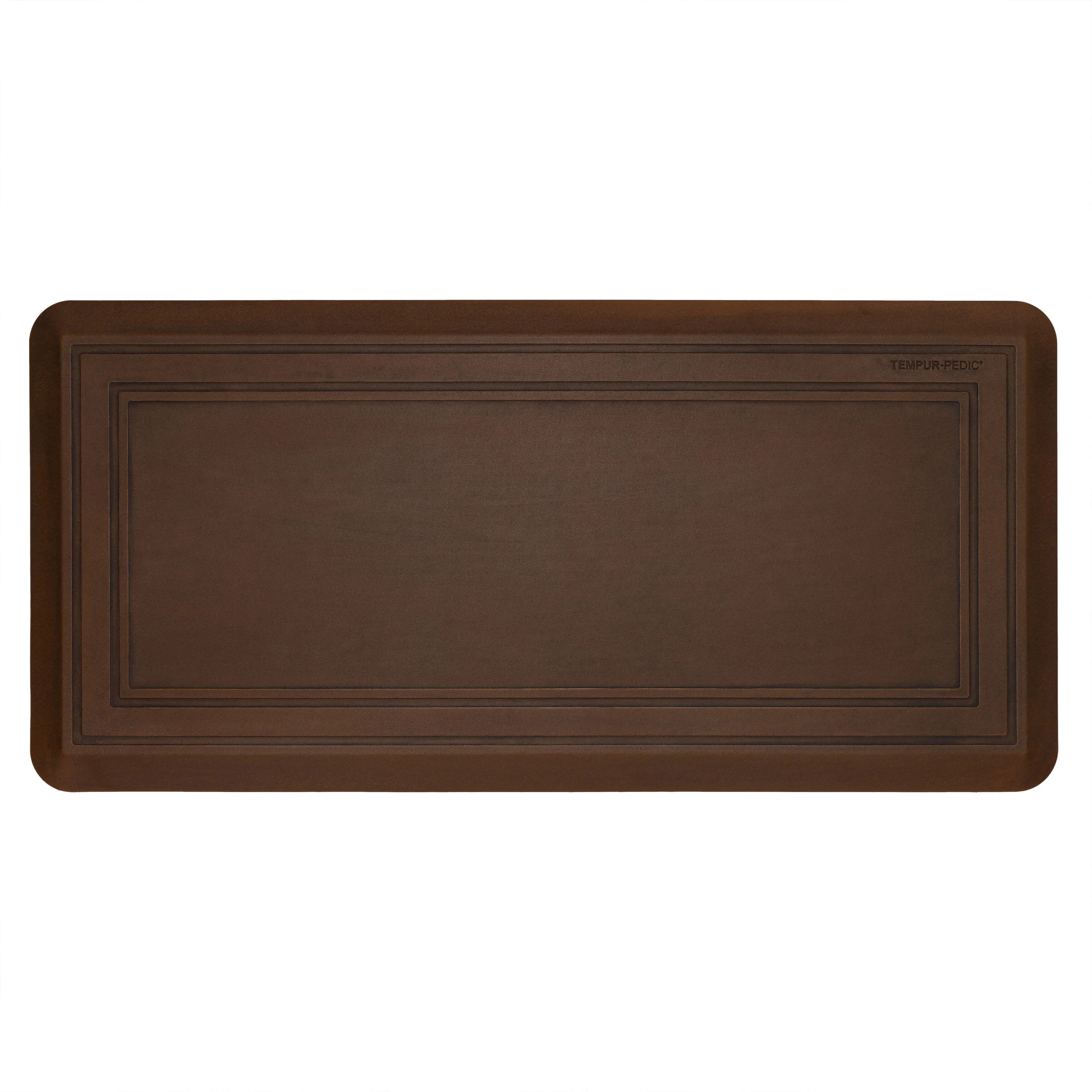 Tempur-Pedic Ultra Comfort Frame Copper 1' 8" X 3' 6" Kitchen Mat | Covered By Rugs