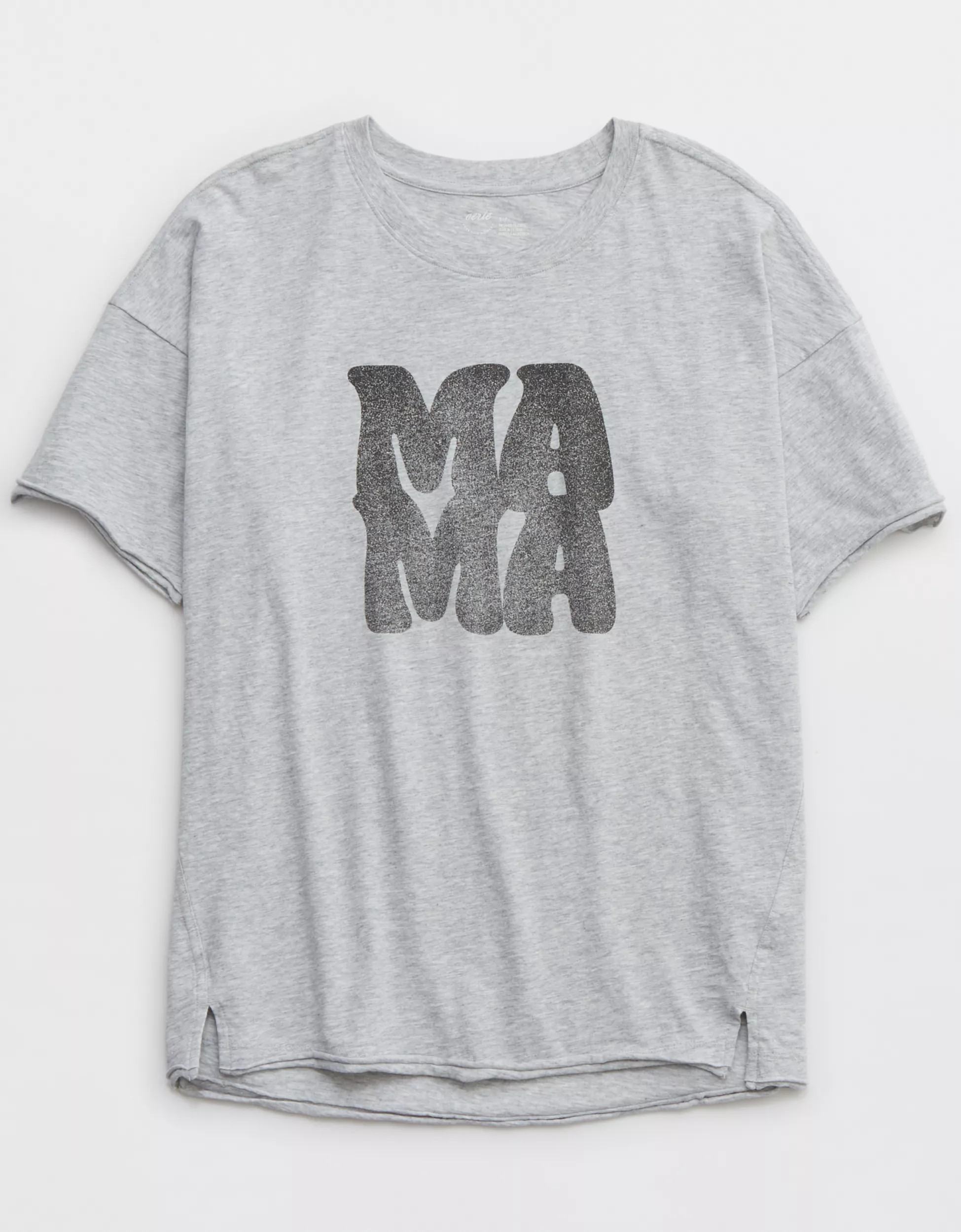 Aerie Mama Graphic Oversized Boyfriend T-Shirt | Aerie