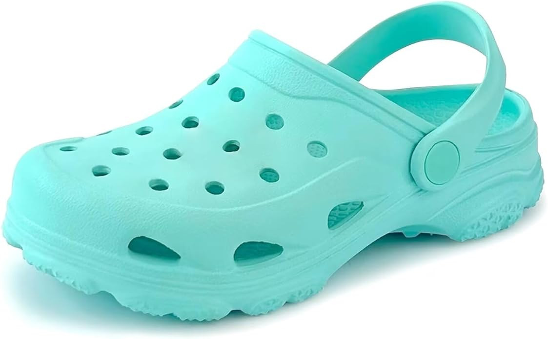Amazon.com | Toddler Kids Classic Clogs Boys Girls Slip on Sandals Water Shoes Light and Durable ... | Amazon (US)