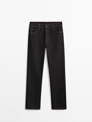 High-waist slim fit jeans | Massimo Dutti (US)