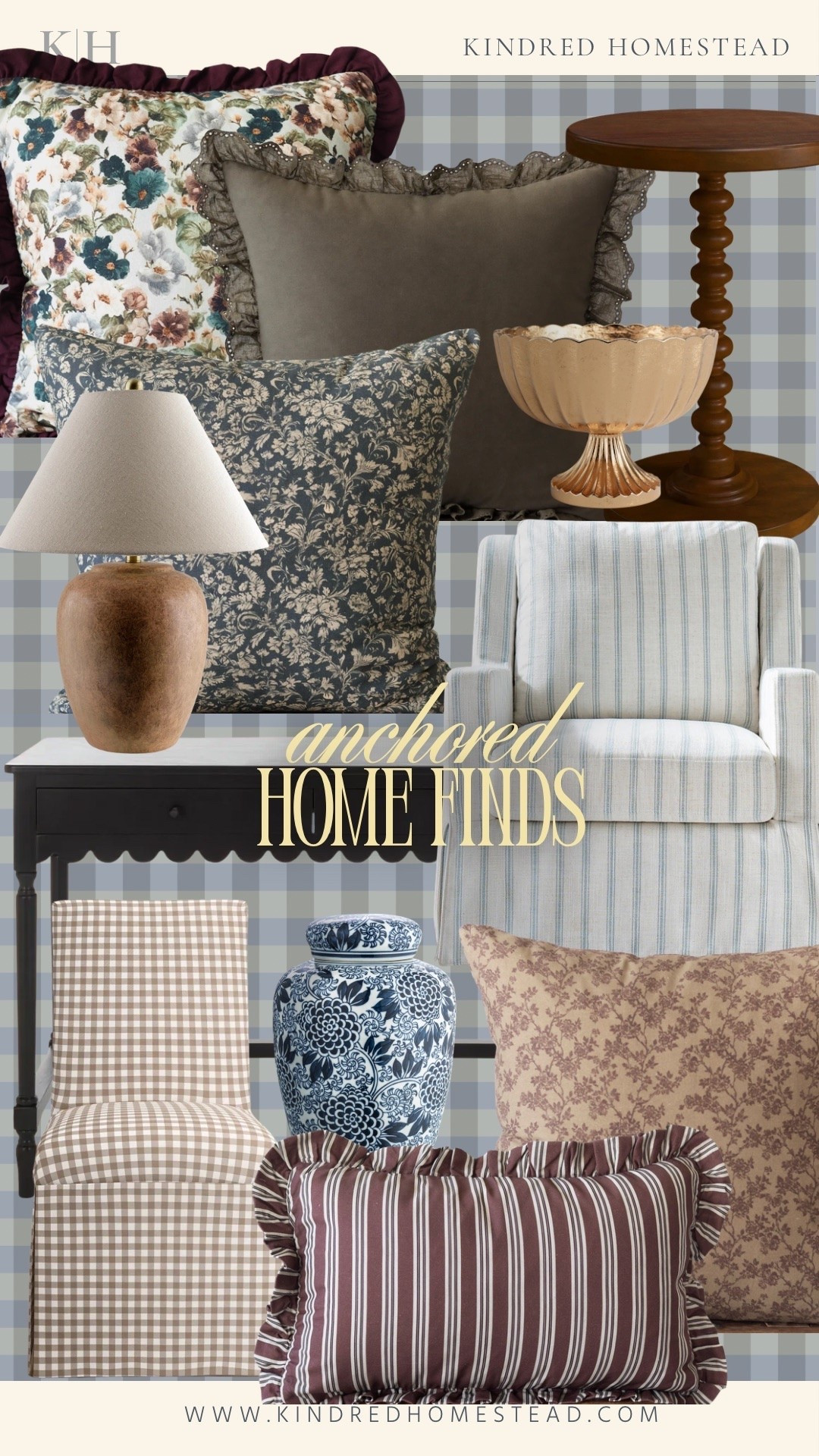Anchored Home finds 🤎

A few of the pieces I’m loving lately for that collected, timeless, quietly elevated look without the luxury price tag.

Woven Nook has some of my favorite budget-friendly pillow covers that look anything but budget — the easiest way to layer texture and make a room feel instantly more finished.

And Birch Lane is one of my go-tos for timeless furniture + decor that feels classic enough to live with for years (and doesn’t require a designer budget).

If you’re slowly building a home that feels collected rather than overly decorated, these are worth a look. Everything is linked in my LTK. 🤎

#LTKHome