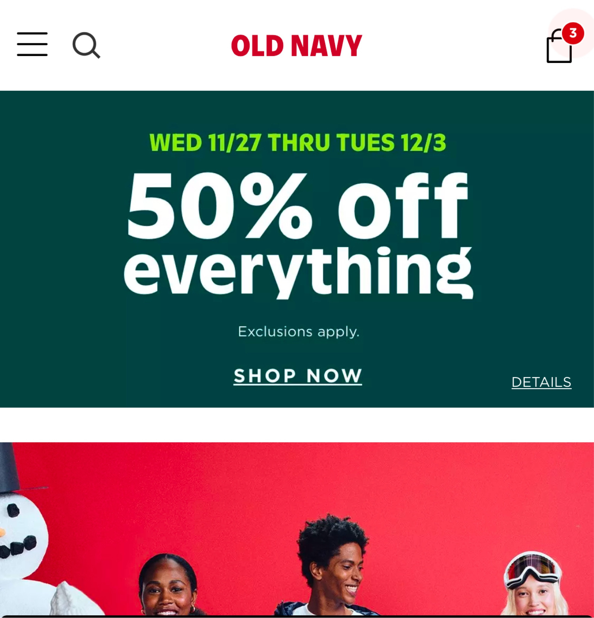 Sweat Pants on SALE - 50% OFF @ OLD NAVY … actually, everything is on sale but you get it! 

#LTKCyberWeek #LTKGiftGuide #LTKSaleAlert