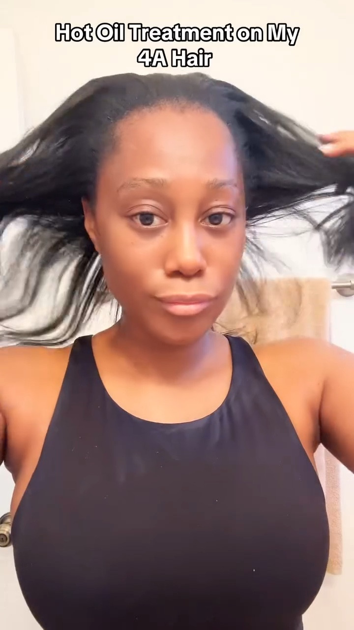 Wash day vibes! Treating my hair to a nourishing hot oil treatment for that extra shine and moisture. 💇🏾‍♀️✨ 

I’m obsessed with my new shampoo and conditioner, @carolsdaughter, that my mom bought for my birthday. 

What’s your go-to wash day routine?👇🏾
___

#WashDayRoutine #HairCareTips #NaturalHairJourney #HealthyHairGoals #HotOilTreatment #CurlyHairCare #NaturalHairCommunity #HairCareRoutine #MoisturizedHair #SelfCareSunday #ProtectiveStyles #NaturalHairLove #HealthyScalp #HairGrowthJourney #DeepConditioning

#LTKOver40 #LTKBeauty