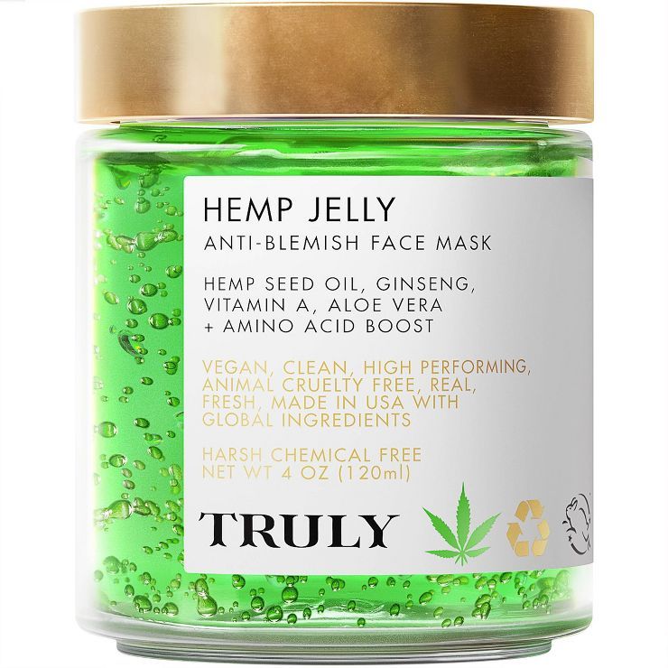 TRULY Hemp Jelly Anti-Blemish Face Mask - 4oz - Ulta Beauty | Target
