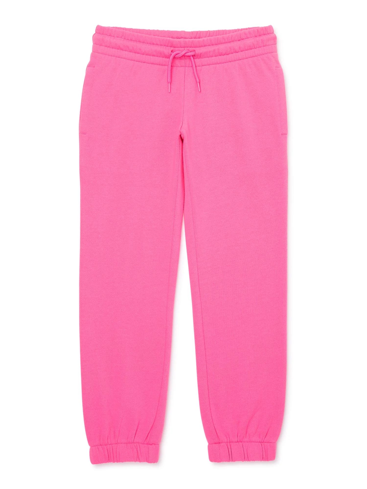 Athletic Works Girls Fleece Sweatpants, Sizes 4-18 | Walmart (US)