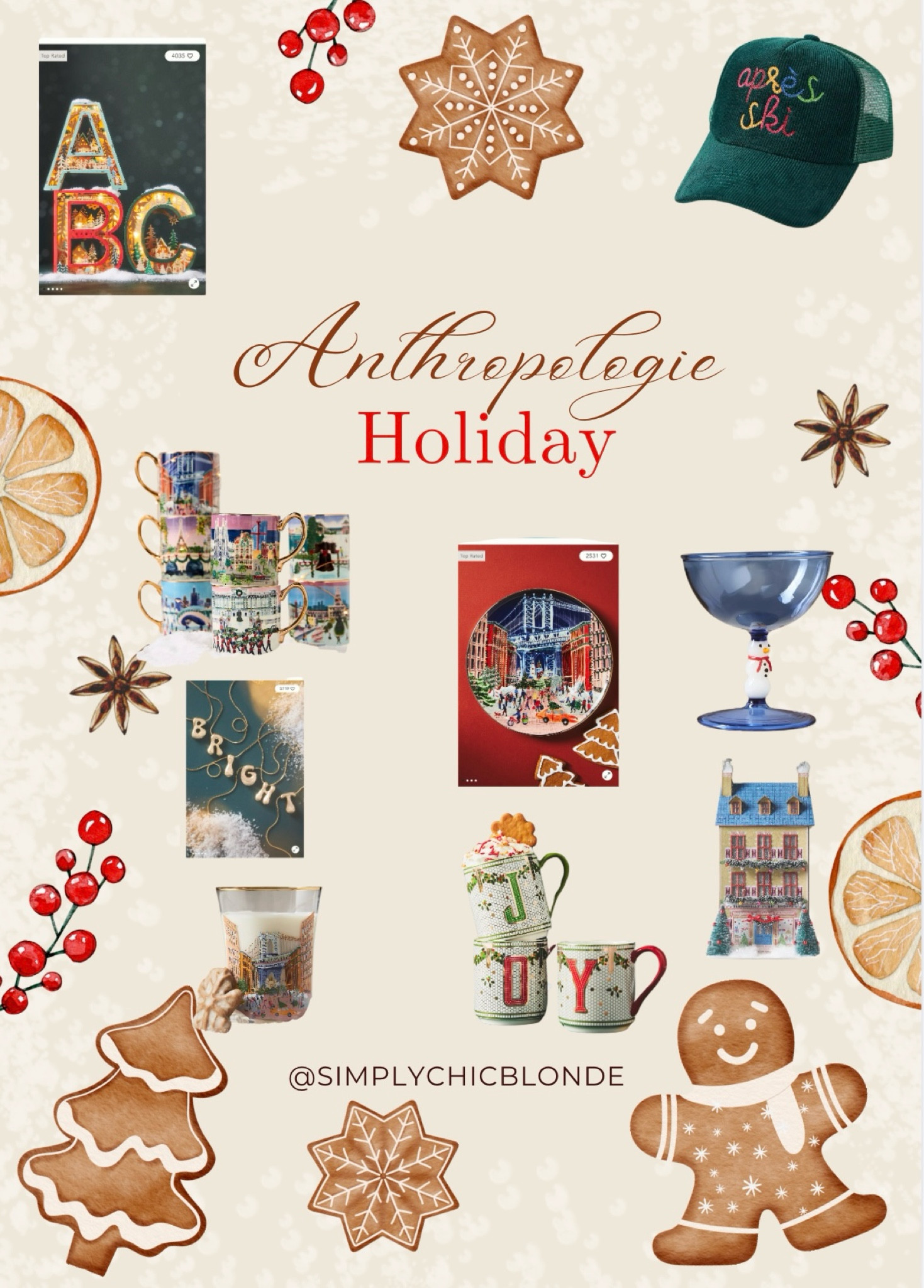 christmas. christmas decorations. anthropologie christmas decor 

#LTKGiftGuide #LTKHoliday #LTKSeasonal