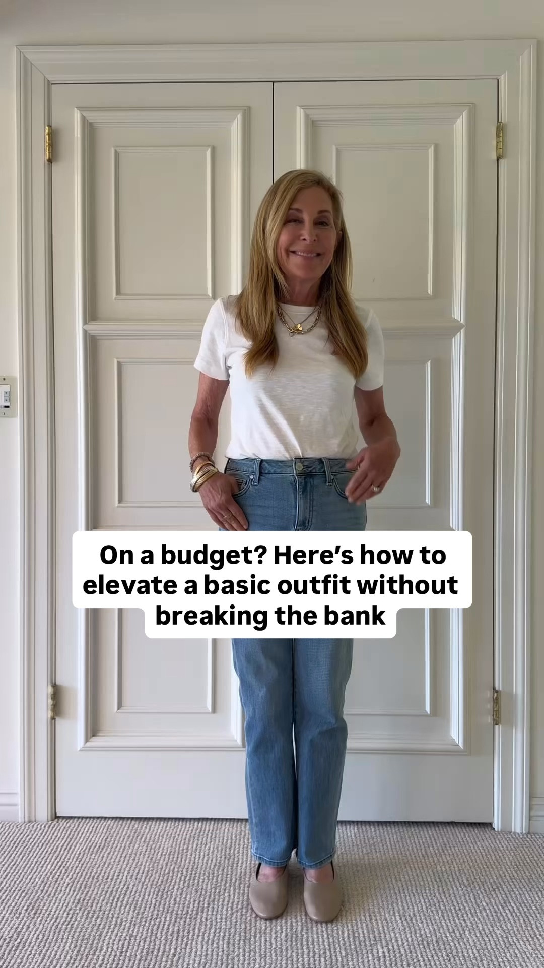  @quince has nailed their affordable accessories! Here, I’ve shown you how I use them to transform a basic tee and jeans. #QuincePartner 

#LTKOver40 #LTKootd #LTKSeasonal