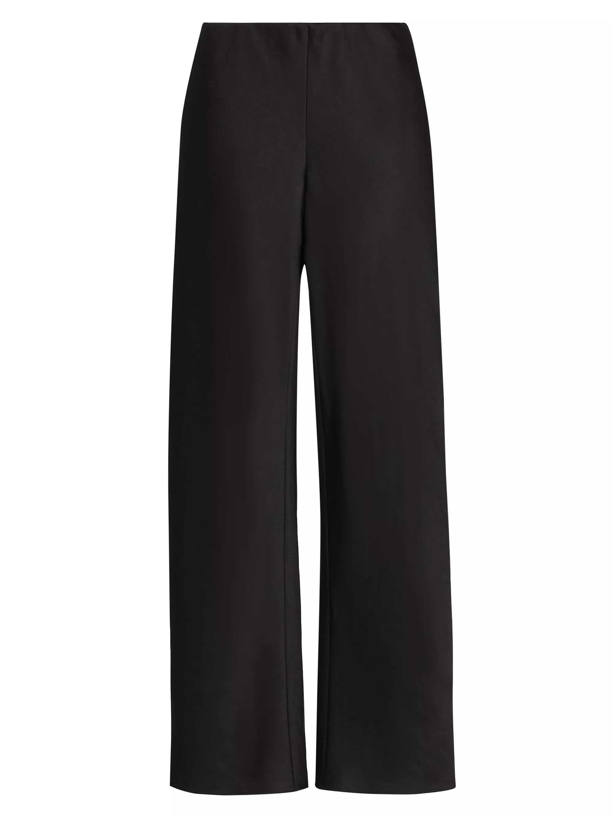 Fluid Bias-Cut Satin High-Rise Trousers | Saks Fifth Avenue