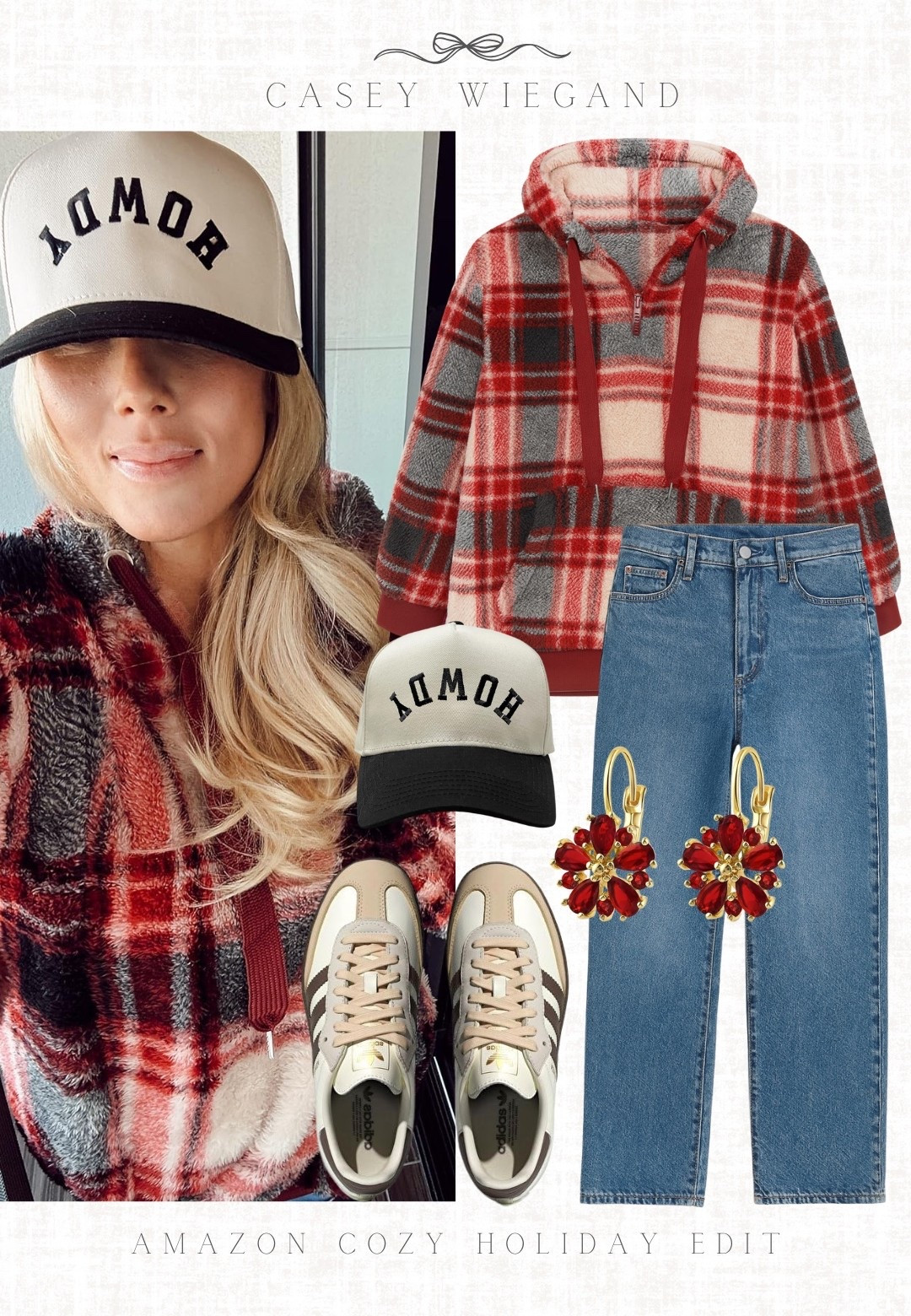 Holiday plaid forever ❤️🤍

This sherpa hoodie is next-level cozy … like wearing a blanket but cuter. Paired with the comfiest jeans and sneakers… it’s the easiest winter outfit! ❄️✨



#AmazonCozyHoliday #PlaidSeason #WinterStyle #CaseyWiegandEdit #AmazonOutfits #HolidayFavorites

#LTKFindsUnder50 #LTKHoliday #LTKSeasonal