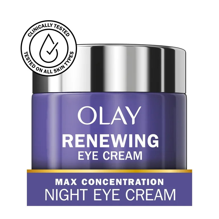 Olay Retinol 24 MAX Night Eye Cream, All Skin Types, 0.5 oz | Walmart (US)