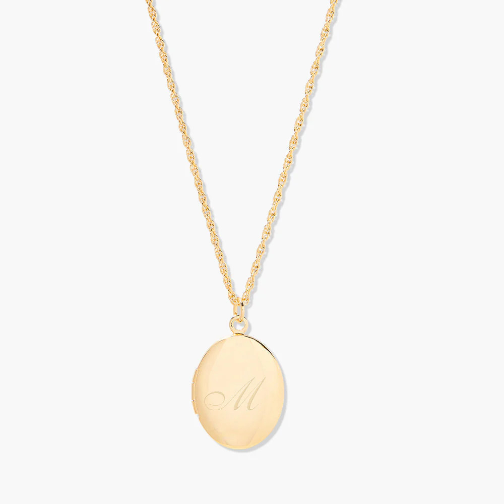 Isla Oval Locket | Brook and York