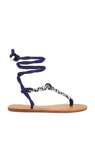 Schutz Claire Sandal in Navy. - size 10 | Revolve Clothing (Global)