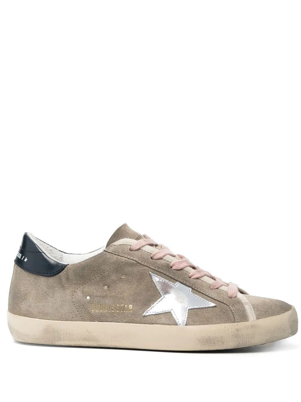 Golden Goose Super Star Suede Trainers - Farfetch | Farfetch Global
