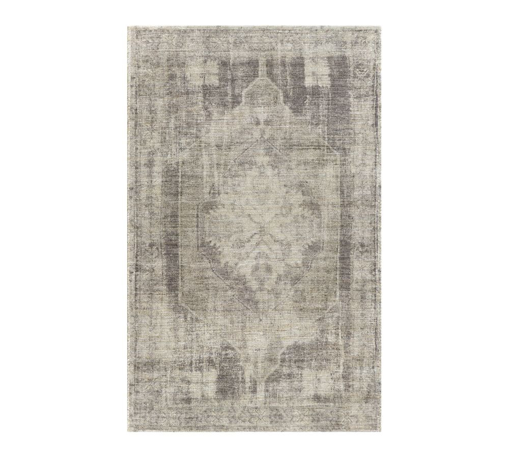Persyn Handwoven Jute Chenille Rug | Pottery Barn (US)