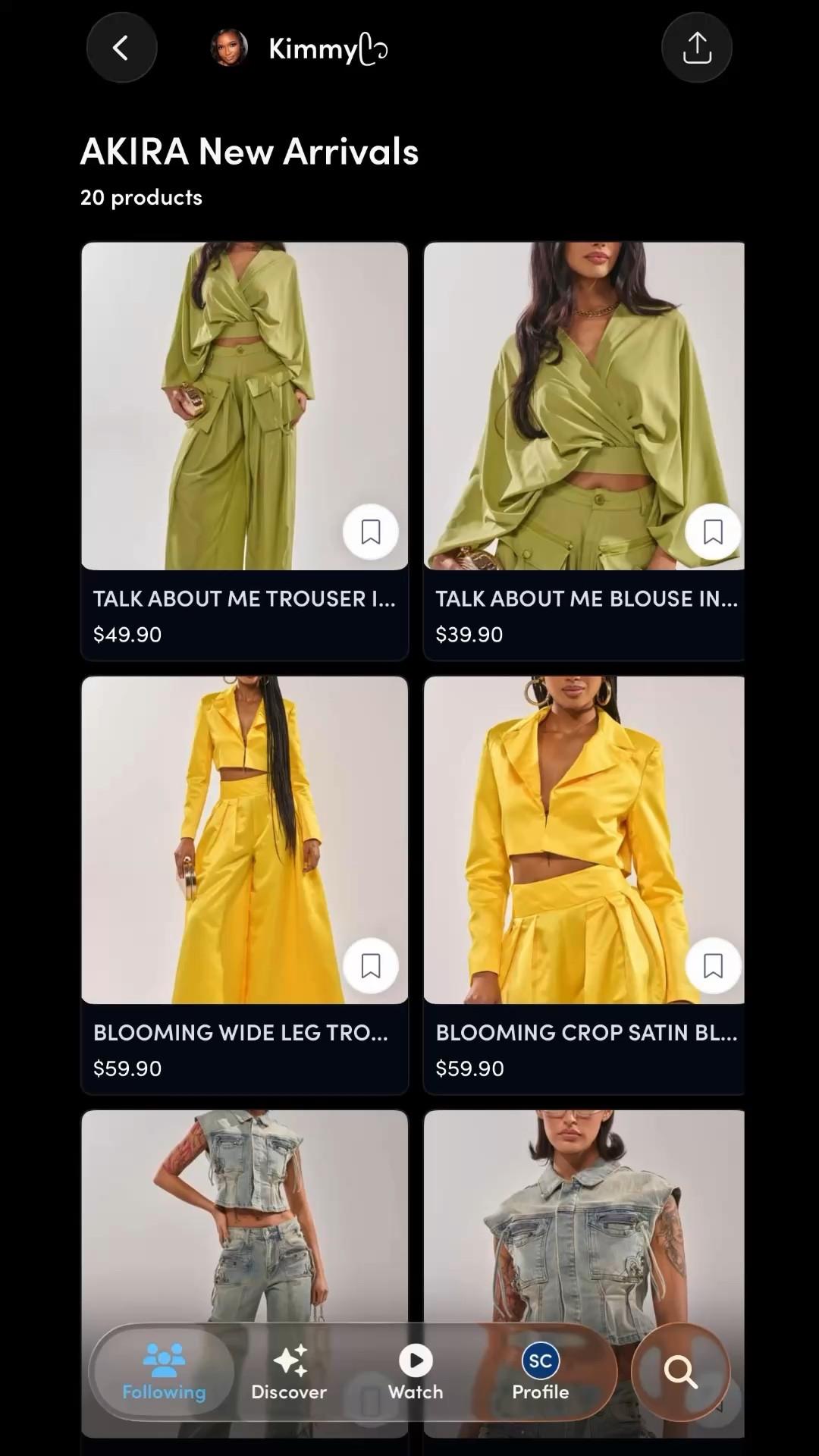 AKIRA New Spring Arrivals🌻

[blazer, blouses, cargo pants, denim sets, trench coat, trousers, and much more]

#LTKFestival #LTKootd