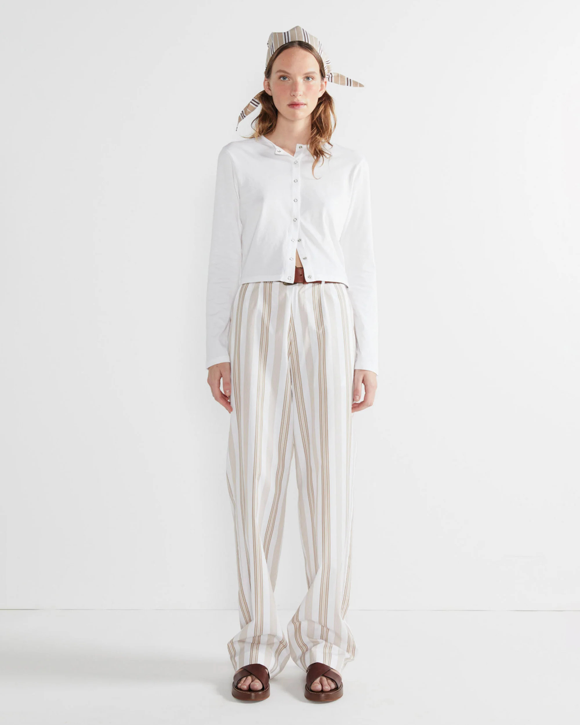 The Grable - White/Khaki/Brown | KULE (US)