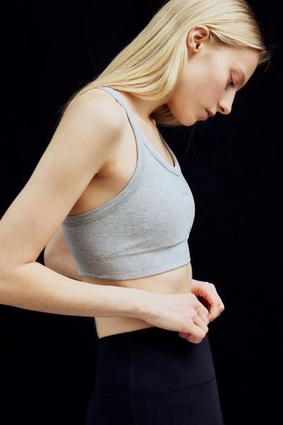 Soutien-gorge DryMove™ Seamless Medium Support | H&M (FR, IT, ES, PT, BE)