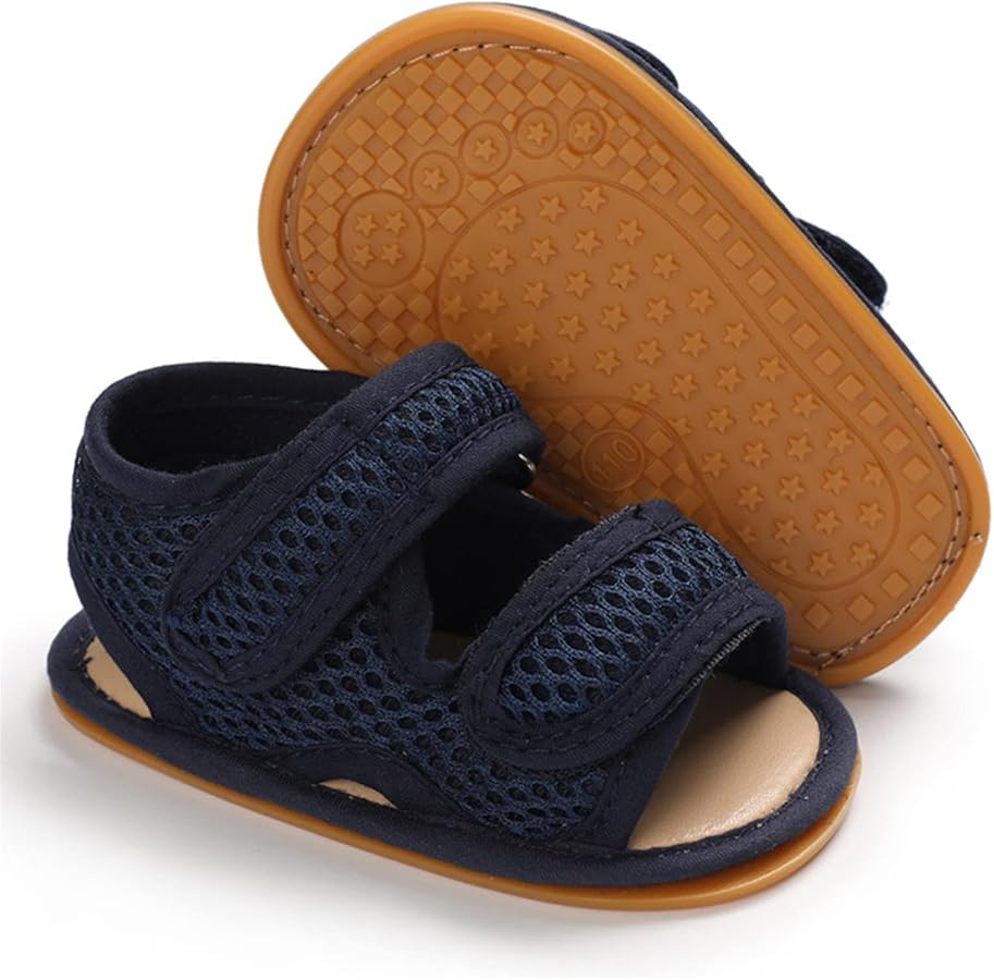 RVROVIC Baby Boys Girls Sandals Premium Soft Anti-Slip Rubber Sole Infant Summer Outdoor Shoes To... | Amazon (US)