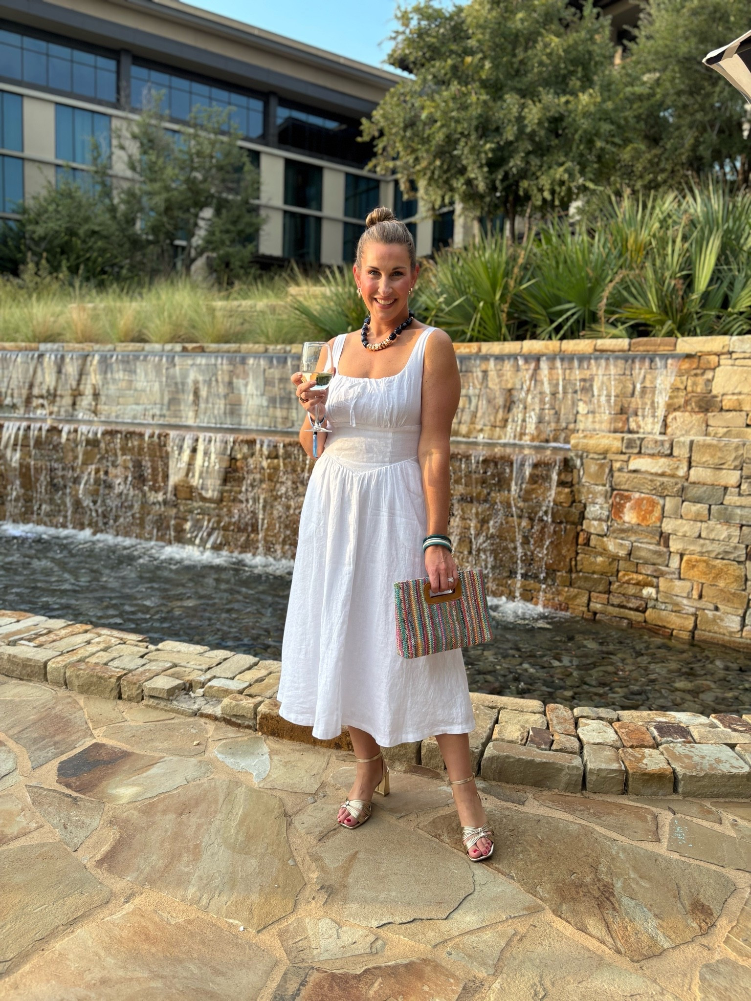 Coastal neutrals at LTKcon- love this linen dress from @Quince 

TTS: medium 

Linen dress, maxi dress, ootd

#LTKCon #LTKdayinmylife #LTKootd
