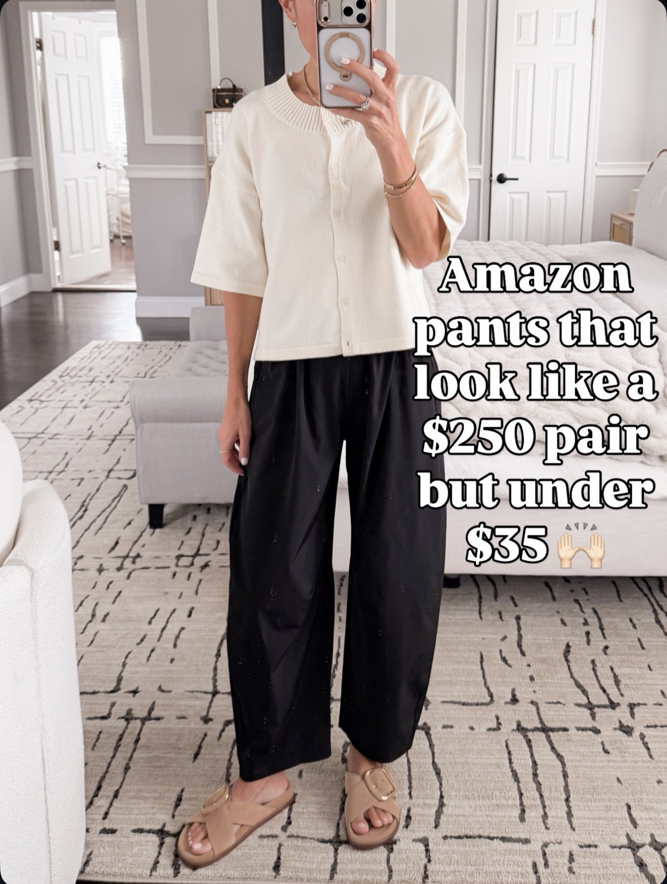 No one will believe these are under $35 👀🔗⬇️wearing size small 

#LTKmomlife #LTKOver40 #LTKSeasonal