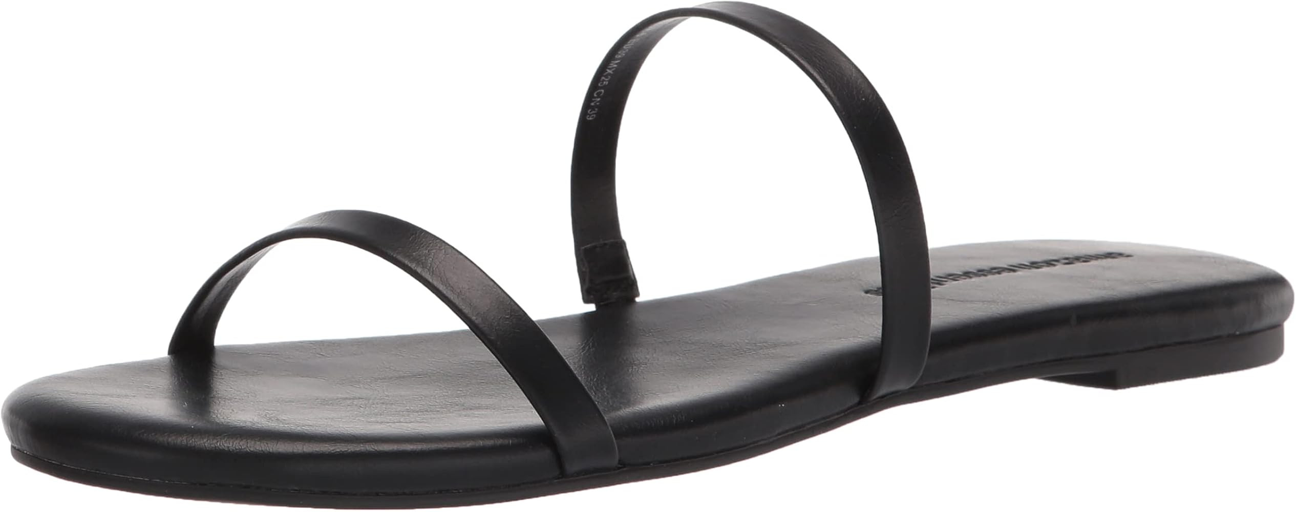 Amazon Essentials Women's Thin Two Strap Sandal Flat | Amazon (US)