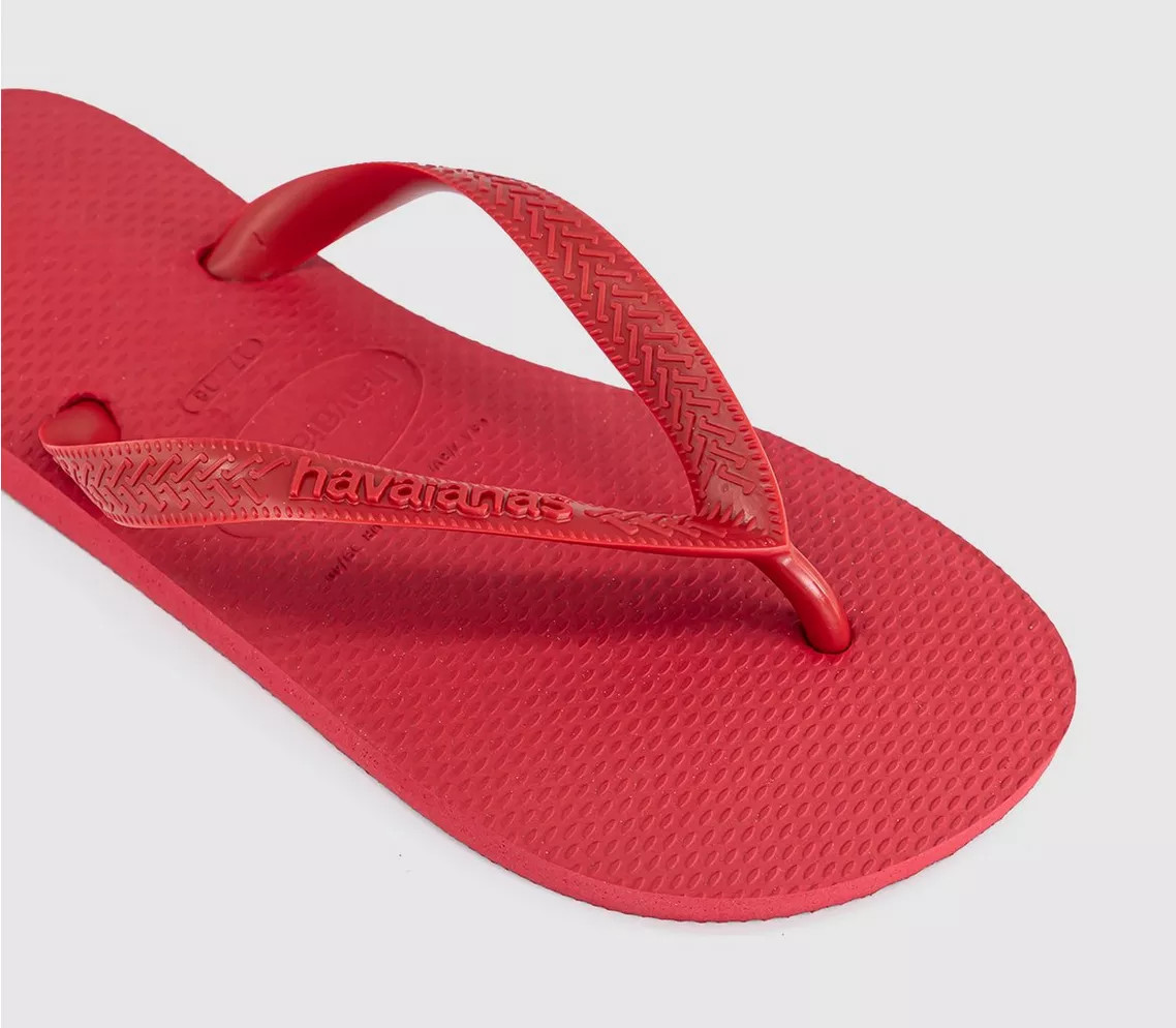 Havaianas Top Flip Flops Red - Women’s Sandals | Office Shoes (UK)