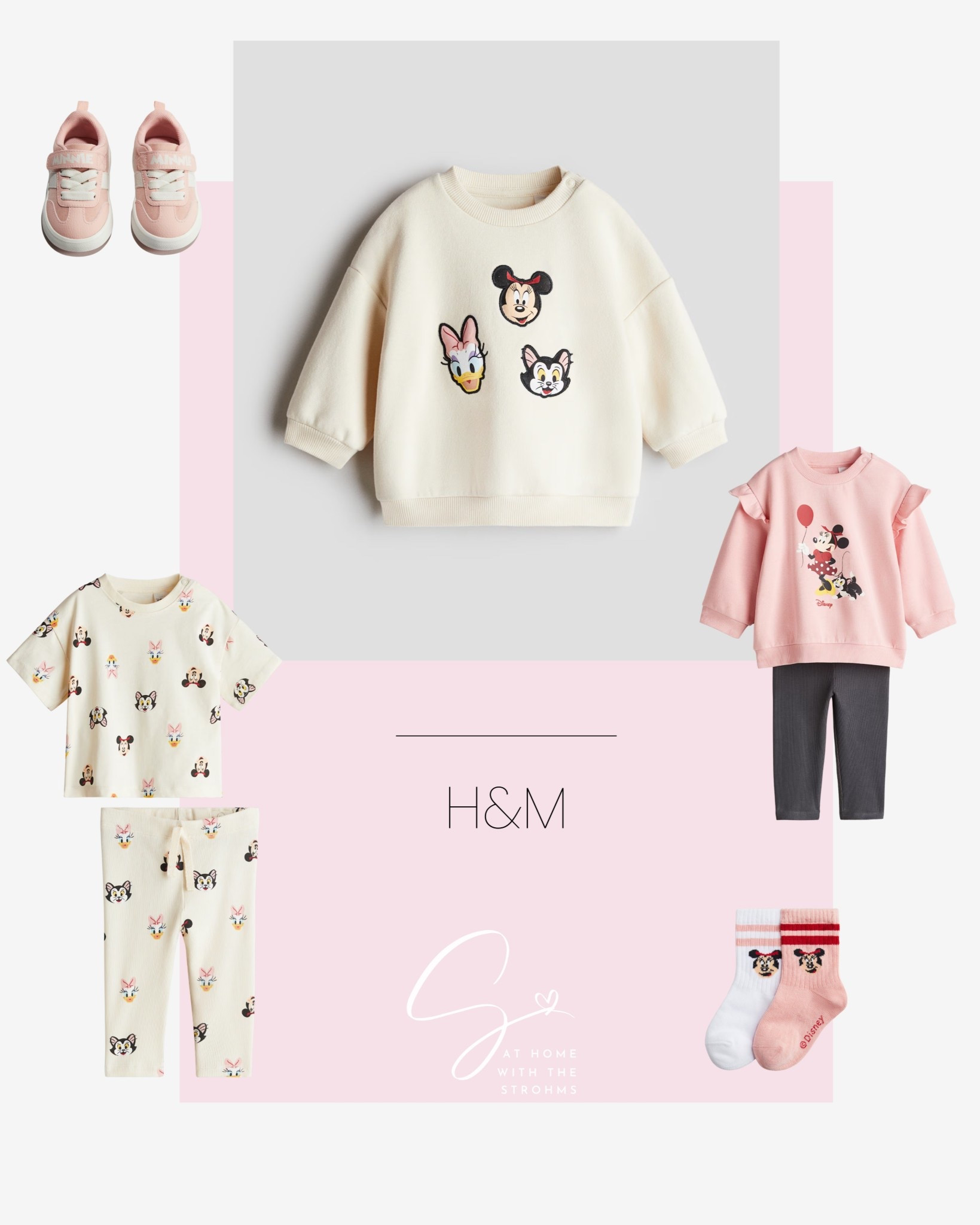 Minnie Mouse from head to toe 🐭💖 This outfit is full of the sweetest details — cozy sweatshirt, matching socks, adorable sneakers, and Minnie magic in every piece! Perfect for playdates, park days, or just adding a little sparkle to everyday style ✨🎀👟🧦

#MinnieStyle #DisneyKids #HMLittleOnes #DisneyOutfitInspo #ToddlerFashion #MinnieMouseMagic #GirlyStyle #CutestOutfitEver #DisneyVibes #HMLovesDisney 🐭💗👧🏼🎀👟🛍️

#LTKTravel #LTKKids #LTKFamily