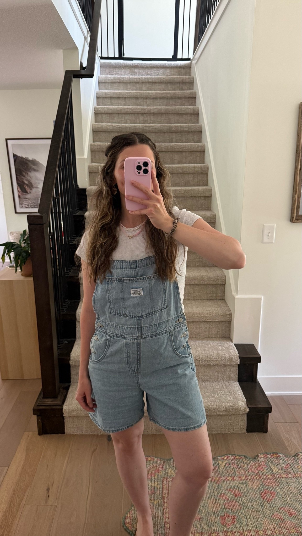 a go-to summer outfit! just added these shortalls to my closet, wearing a small and love how they fit! Also cute cuffed for a different look! 

Mom outfit, shortalls

#LTKootd #LTKmomlife